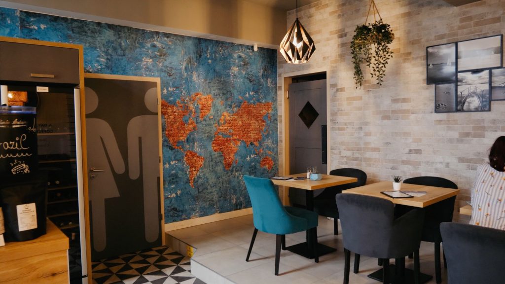 Cafe Maran Váróczi Üzletberendezés Projekt - Exkluzív belső tér