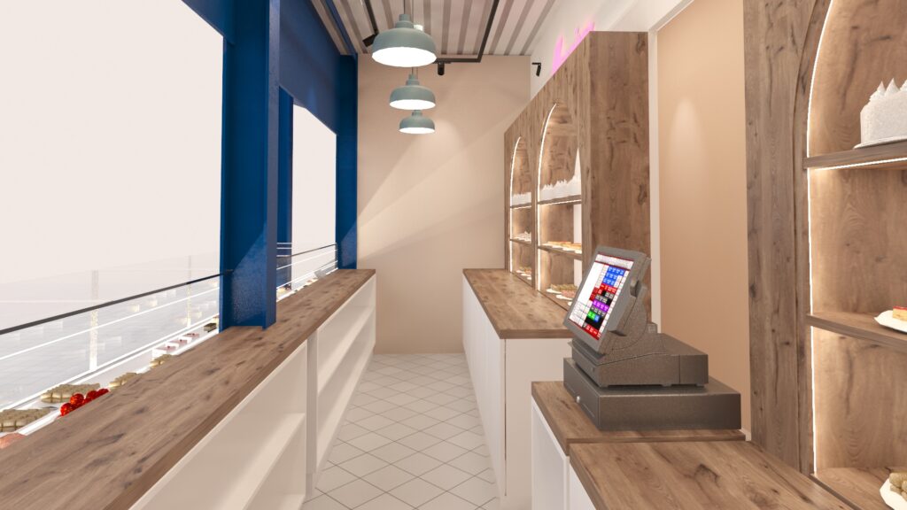 Marzipan House &eacute;dess&eacute;gbolt berendez&eacute;s V&aacute;s&aacute;rcsarnok 15