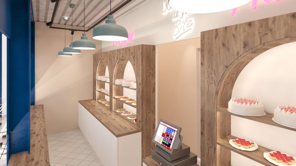 Marzipan House &eacute;dess&eacute;gbolt berendez&eacute;s V&aacute;s&aacute;rcsarnok 18